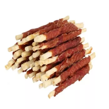 Hilton Duck Wrap White Rawhide Stick 500 g — eendenkauwbot, eiwit 60%