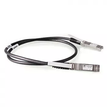 Netwerkkabel HPE X242 10G SFP+ SFP+ Direct Attach Copper 1m zwart