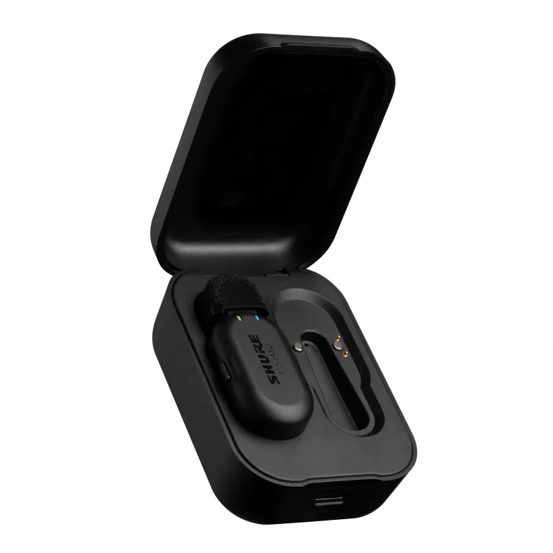 Shure MV-ONE-Z6 - MoveMic MV-LaV draadloze lavaliermicrofoon met oplaadcase