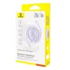 Baseus Free2Pull - 20 W USB-C naar Lightning uitschuifbare kabel, 1 m (paars)