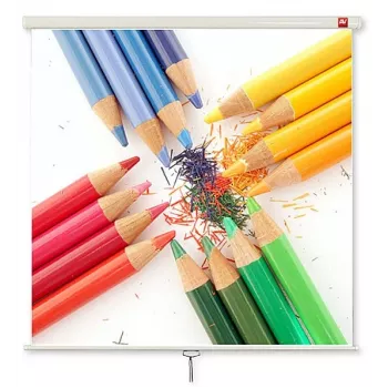 Projectiescherm Avtek International Wall 175 handmatig 16:10