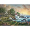Thomas Kinkade Studios: Kleinod am Meer, puzzel 1000 stukjes