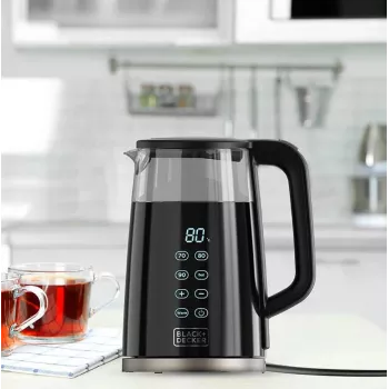 Waterkoker Black & Decker 1,7L 2200W zwart