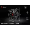 SAVIO SAVGBLADE 120mm PWM behuizingsventilator
