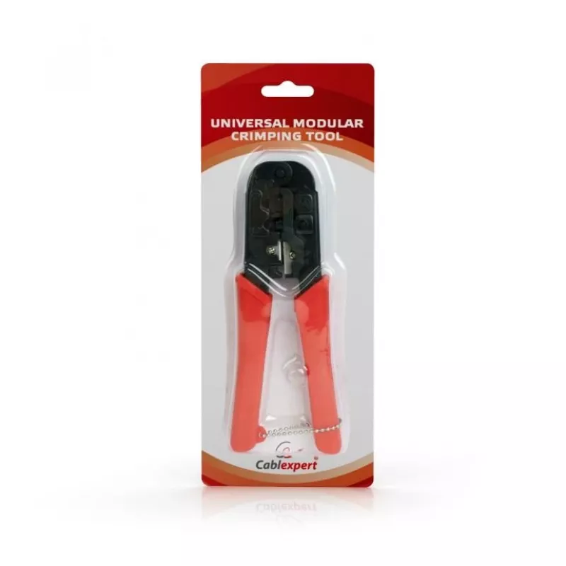 Gembird T-WC-01 kabelkrimptang krimpgereedschap zwart