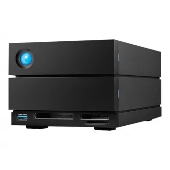 Disk-array LaCie 2big Dock 48 TB desktop zwart 48 TB behuizing desktop 118×217×93,3 mm 3,81 kg