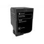Tonerpatroon Lexmark 25K zwart Return Program CX725 25000 pagina's zwart