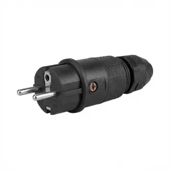 ABL 100000068 profi-stekker SCHUKO & fr-be Elamid-2K zwart sv IP54 (100000068)