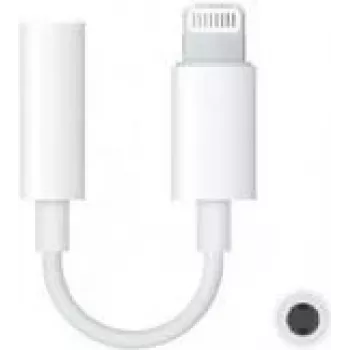 Kabel-adapter CoreParts MSPP74280 Lightning naar 3,5 mm audio wit