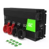 Green Cell INV11 spanningsomvormer auto 2000 W zwart