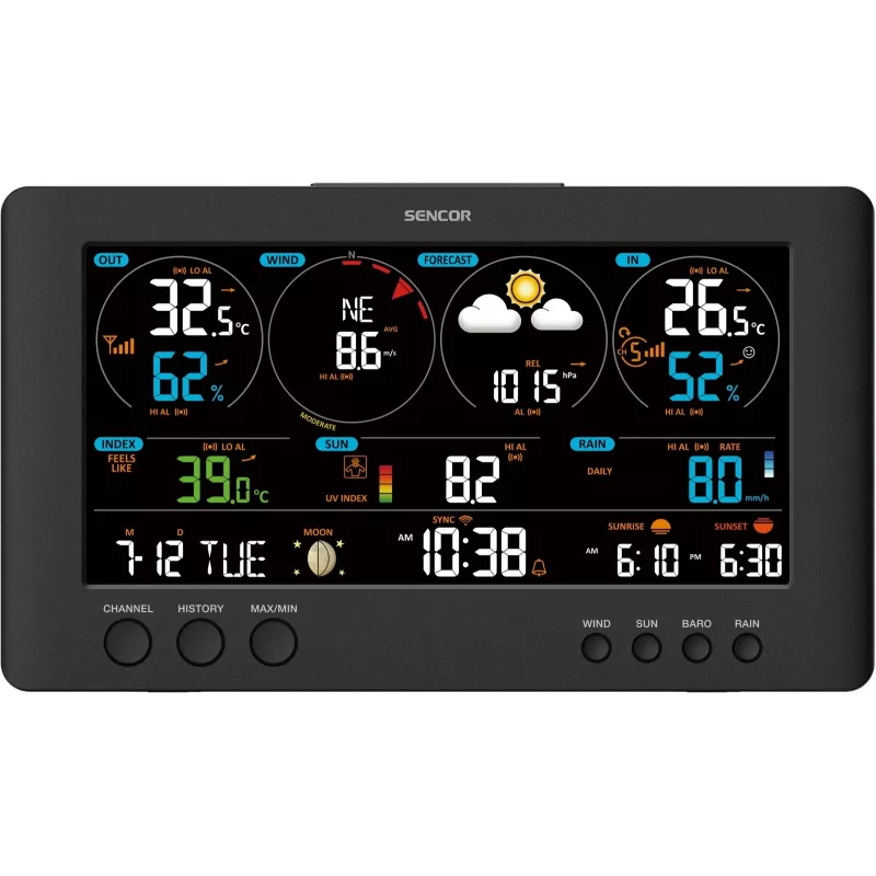 SENCOR SWS 12500 WiFi PRO weerstation