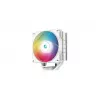 DeepCool AG400 WH ARGB processor 12 cm wit
