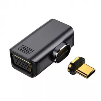 Magnetische adapter USB Type-C - VGA, 1080P, 60Hz