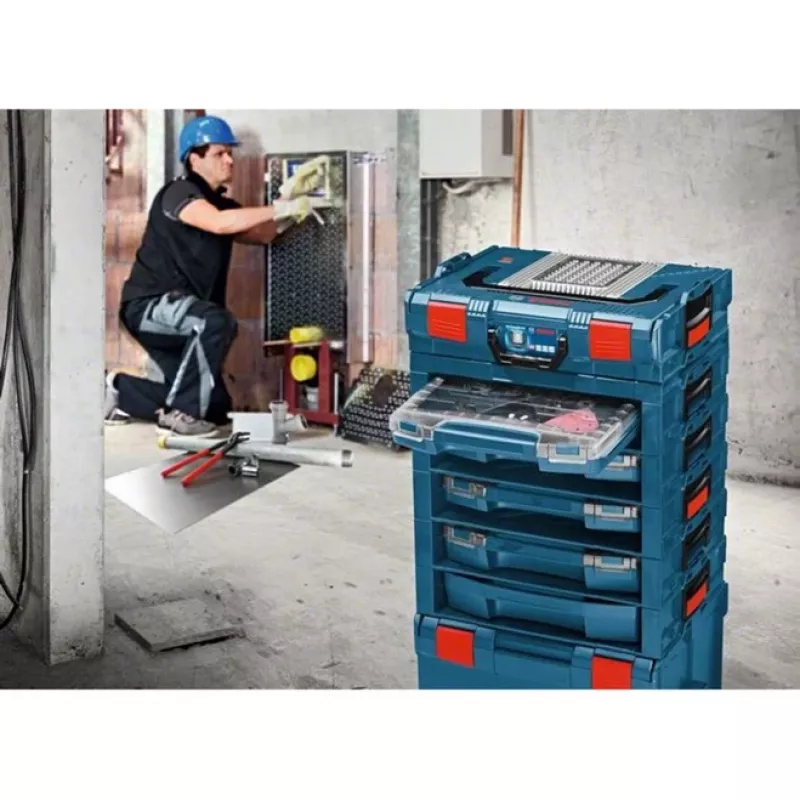 Bosch i-BOXX 72 Professional ABS kunststof blauw, transparant