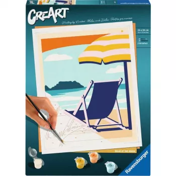 Kleurset Ravensburger CreArt – Relax at the Beach (23897) kunstset