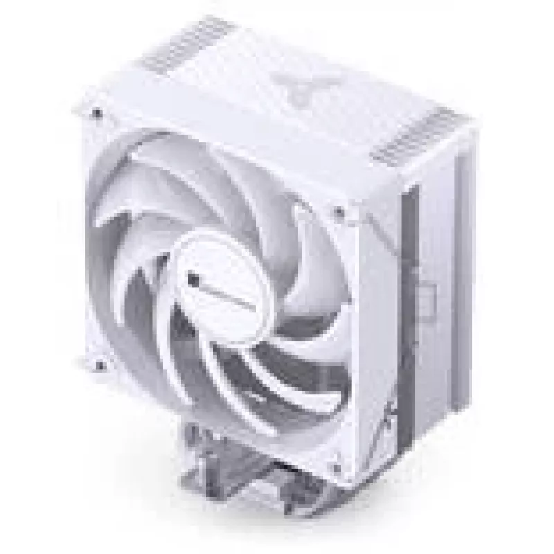 CPU-koeler Jonsbo CR-1000MAX 120mm RGB wit — single-tower luchtkoeler, 120mm-ventilator, RGB-verlichting