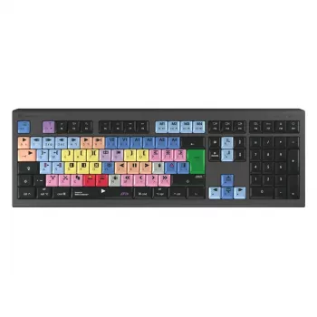 Logickeyboard LKB-MCOM4-A2M-UK toetsenbord USB QWERTY Engels zwart (LKB-MCOM4-A2M-UK)