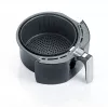Severin 2430 single 3,2 l standalone 1500 W heteluchtfriteuse zwart, roestvrij staal