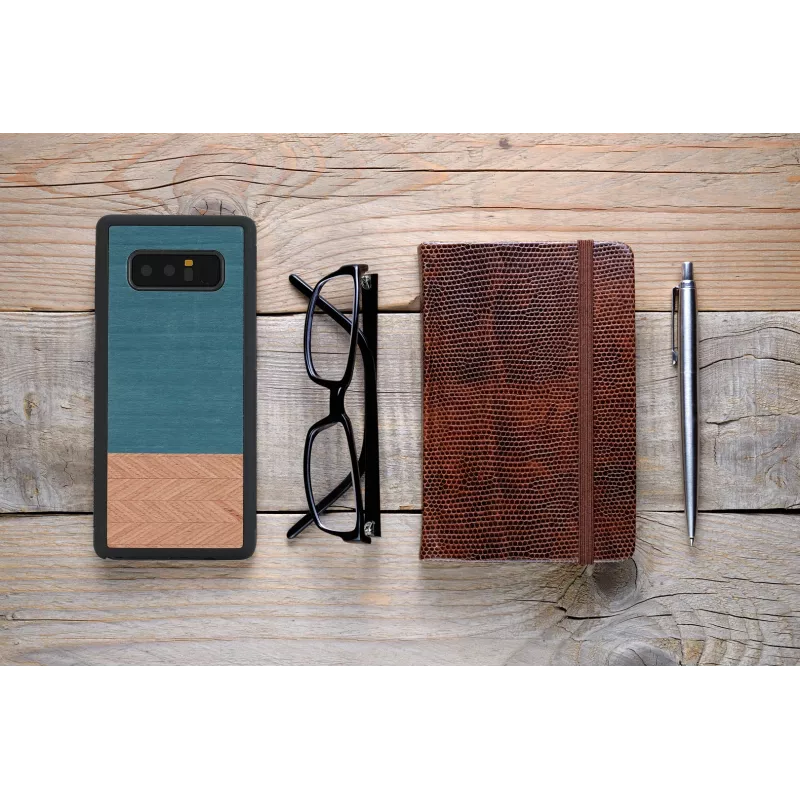 Smartphonehoesje man and wood voor Galaxy Note 8 – denim zwart