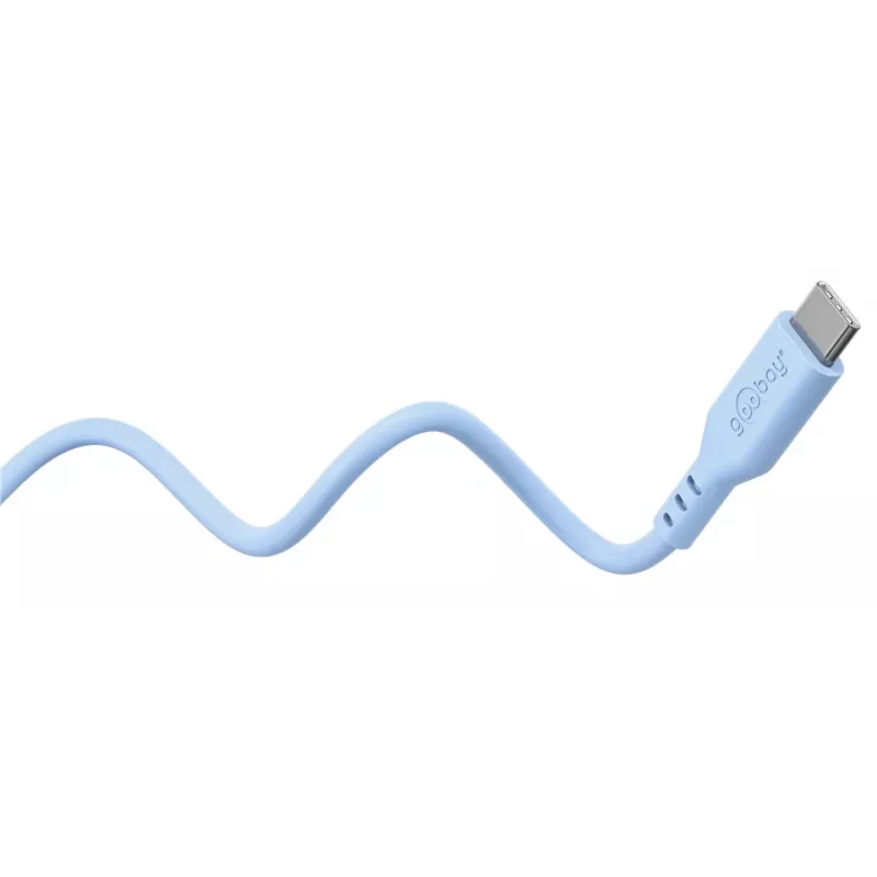Goobay 77741 USB-kabel blauw