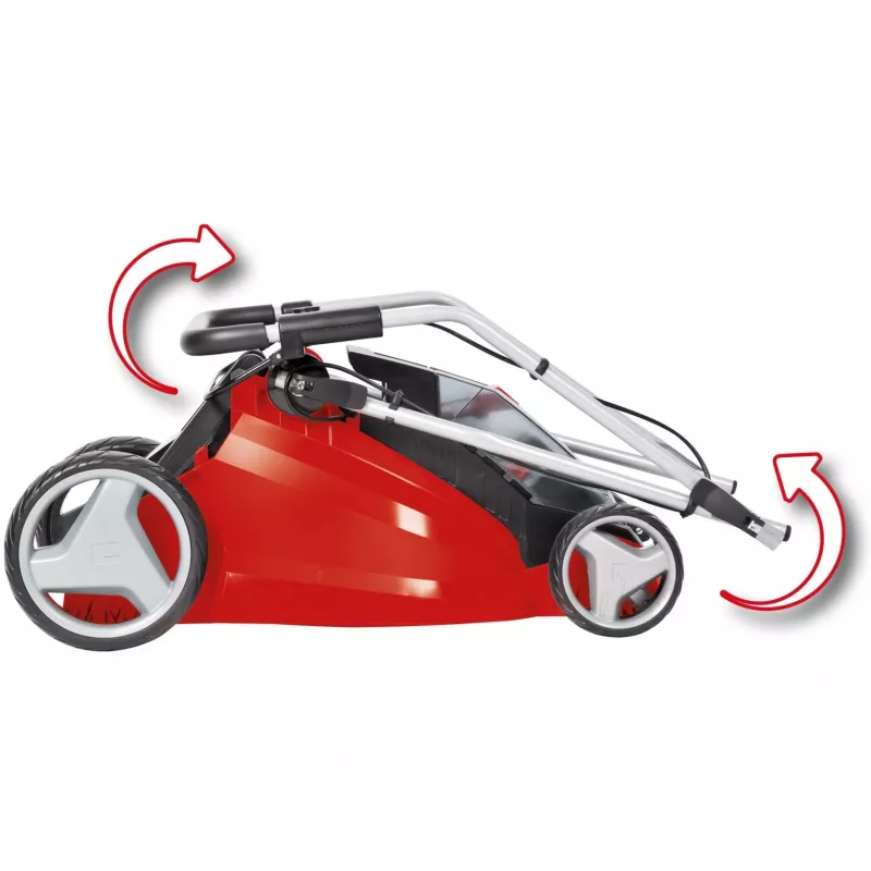 Accu-grasmaaier GE-CM 43 Li M Kit, 36 volt (2x18V) (rood/zwart, 2x lithium-ion-accu 4,0 Ah)