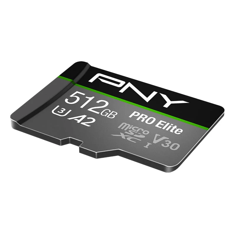 Flashgeheugen PNY 512GB microSDXC Class 10 P-SDUX512U3100PRO-GE
