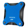 Externe SSD ADATA SD620 512 GB, USB 3.2 Gen 2 Micro-USB B, blauw, siliconen behuizing, schokbestendig
