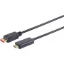 Videokabeladapter S/CONN 10-71075 10 m DisplayPort HDMI Type-A zwart