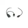 ROLINE USB 2.0 Y-kabel - 2x Type-A (ST / BU) - Micro B ST - 1m - afgeschermd - USB 2.0 Type Micro B - 1 mm (19.08.1009)