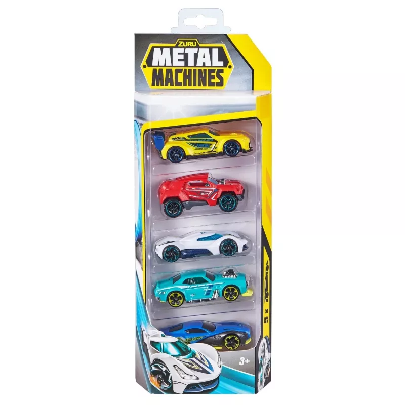 Zuru Metal Machines metalen spuitgietauto's (5 st.) 1:64, serie 2, assorti