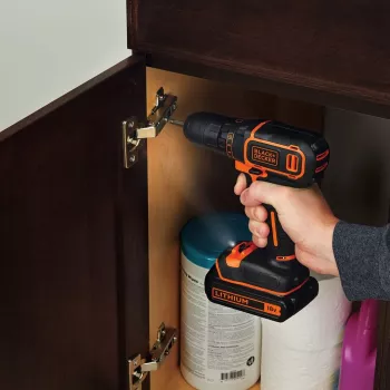 Black & Decker BDCDC18K-QW boormachine zwart, O