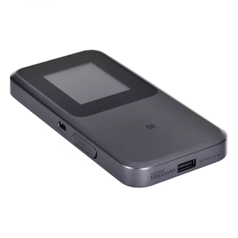 ZTE MU5120 mobiele 5G-hotspotrouter met Wi-Fi 6, AX3600, powerbank van 10000 mAh, USB-C, grijs