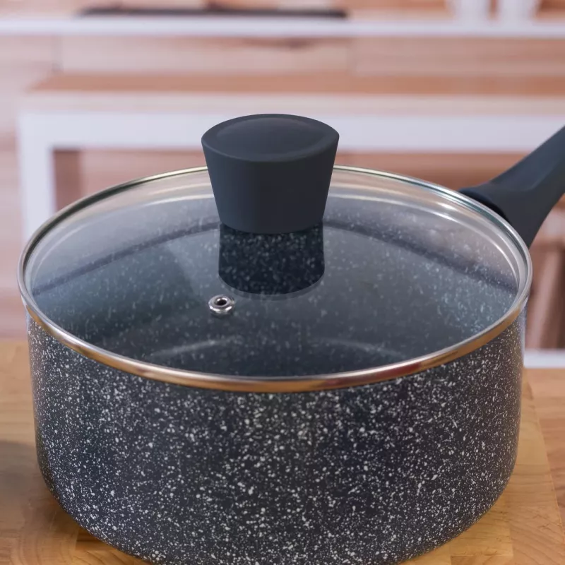 Pannenset Russell Hobbs RH02818EU7, 5-delige steen-kookgerei set