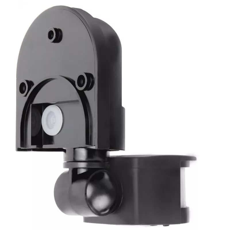 Maclean MCE25 GR wandgemonteerde 180° bewegings- en schemersensor, max. 1200W, grijs