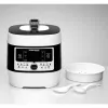 Elektrische snelkookpan Rommelsbacher MD 1000 – 4 l, 1000 W, 14 programma's, wit/zwart