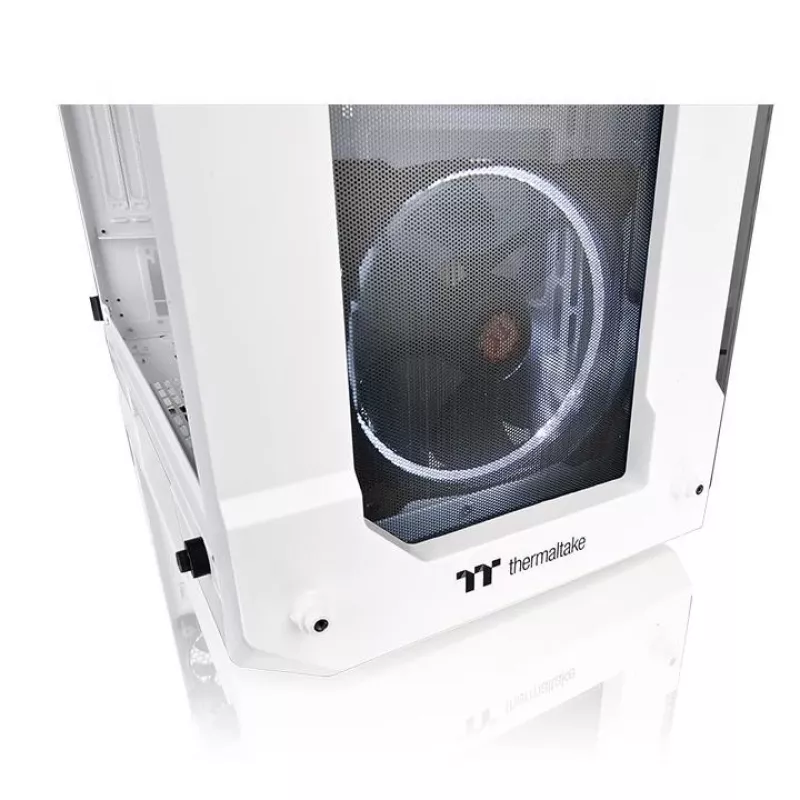 Behuizing View 71 Riing Tempered Glass E-ATX Full Tower - Snow Edition