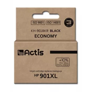 Actis KH-901BKR inkt (vervanger voor HP 901XL CC654AE; standaard; 20 ml; zwart)