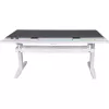 Computertafel Thermaltake GGD-G70-WHEIRX-22 zwart recht rechthoekig spaanplaat