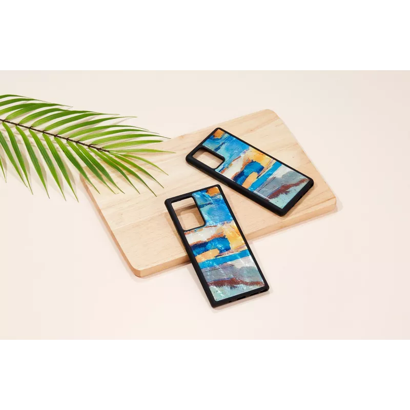 Hoesje iKins voor Samsung Galaxy Note 20, hemelsblauw, slanke fit
