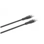Fixed | Braided Cable, 100W | FIXDB-CC12-BK | Zwart