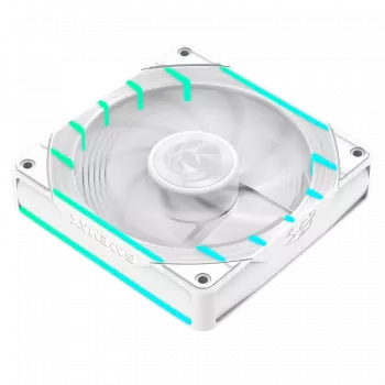 GAMEMAX TORNADO T12 ARGB-RW 120mm witte reverse-blade behuizingsventilator