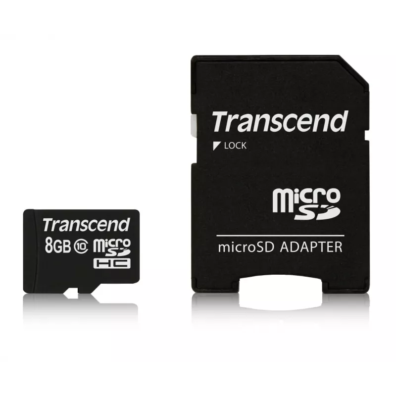 Transcend Premium - flashgeheugenkaart (microSDHC/SD-adapter inbegrepen)