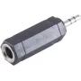 Kabeladapter ShiverPeaks BS57050 3,5 mm naar 6,3 mm zwart