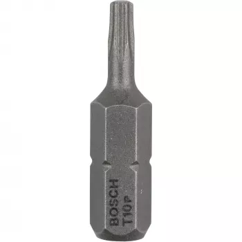 Bosch schroefbit extra hard, 3 stuks, Torx, T10, staal, T10, 25 mm