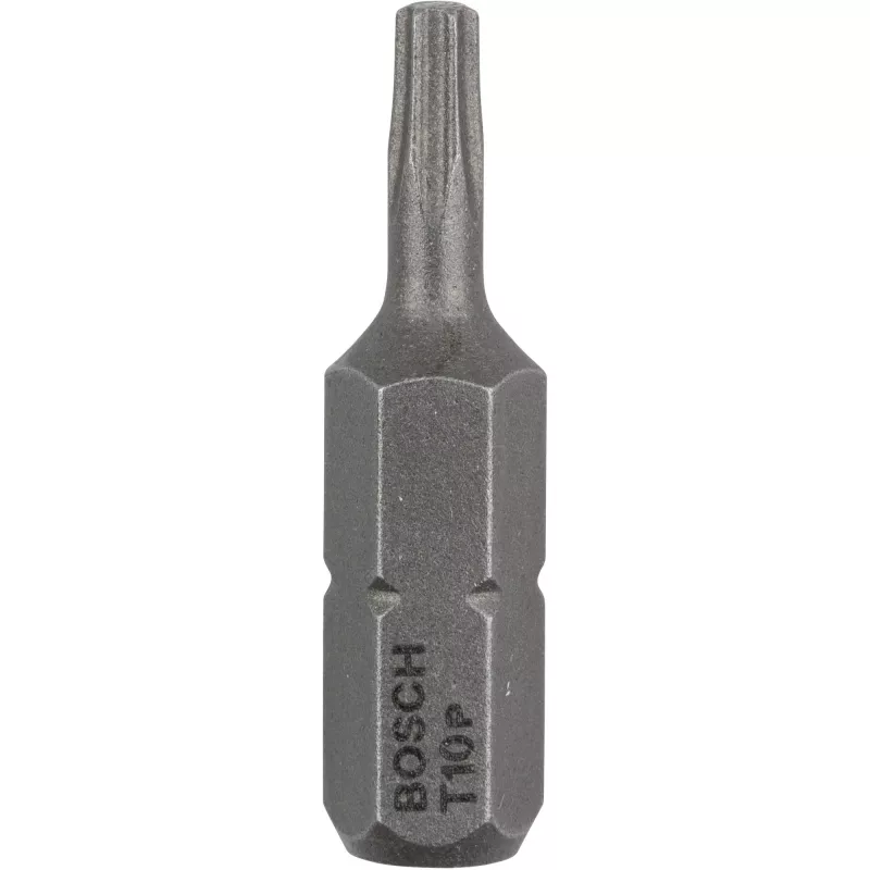 Bosch schroefbit extra hard, 3 stuks, Torx, T10, staal, T10, 25 mm
