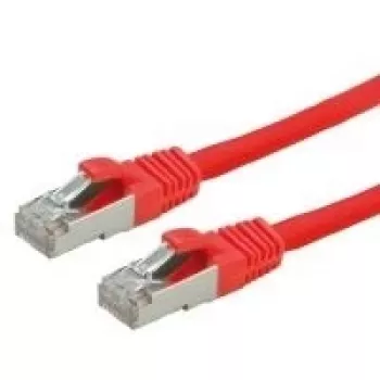 VALUE S/FTP-(PiMF-)patchkabel Cat.6, LSOH, rood, 10m (21.99.1281)
