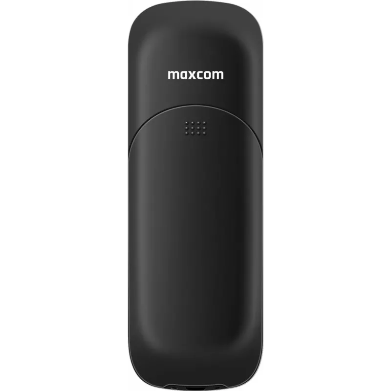 Maxcom MM35D SE GSM-bureautelefoon, 1,77'' kleurendisplay, FM-radio, microSD, USB-C, zwart
