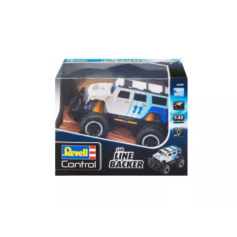 Car Revell Line Backer van REVELL — aanbevolen vanaf 6 jaar, kleuren: zwart, blauw, wit
