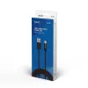 Savio CL-129 USB-kabel 2 m USB 2.0 USB A USB C zwart