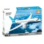 Bouwset Cobi Boeing 737-8 — 340 stukjes, aanbevolen leeftijd 7+, blauw en wit